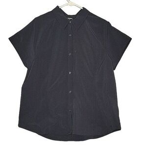 32 DEGREE Women's Charcoal Grey Cooling Shirt  lightweight XL outdoor breathable